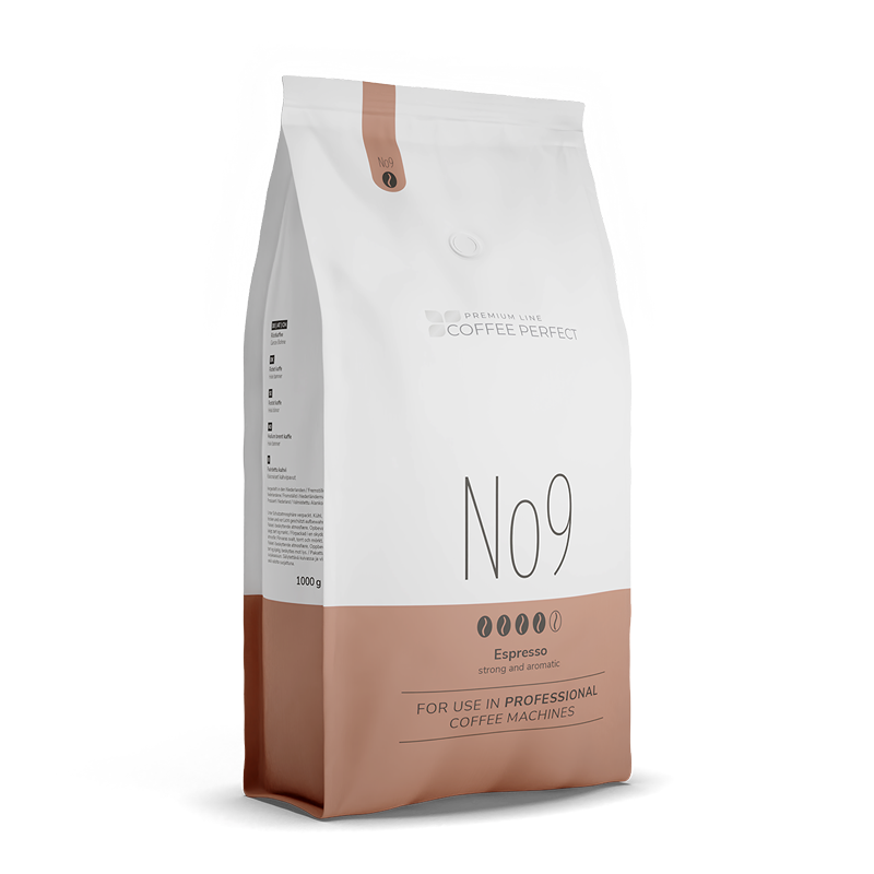 Verpackung des Coffee No. 9 der Comfort Line von coffee perfect